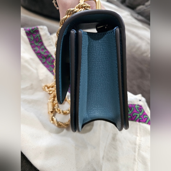 Eleanor Small Leather Convertible Crossbody - Picture 3 of 12